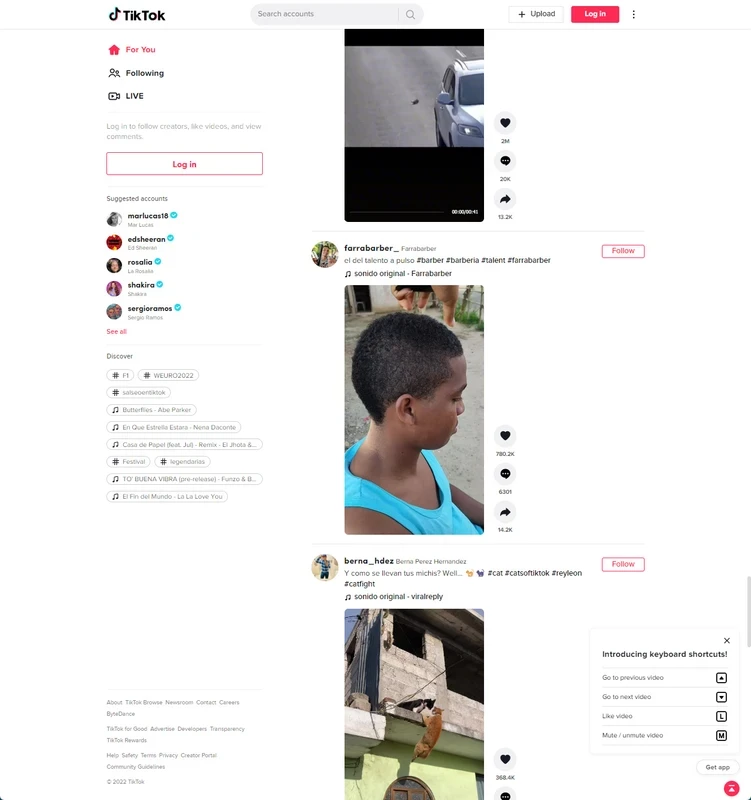 TikTok — スクリーンショット 1